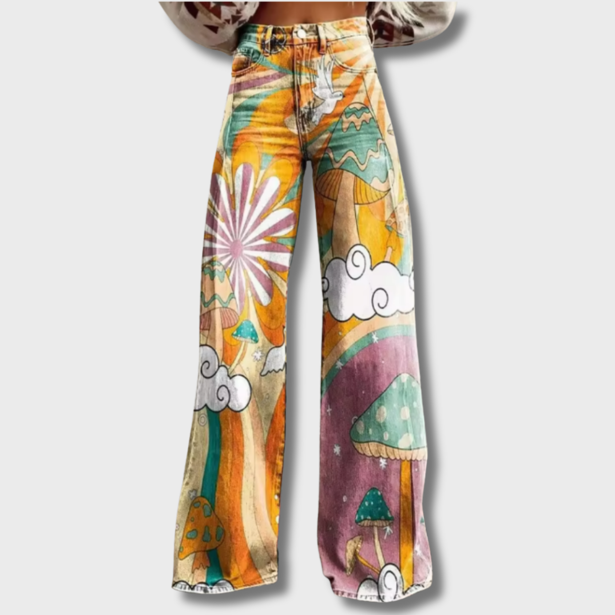 Tereza| Kafka boho vintage kalhoty